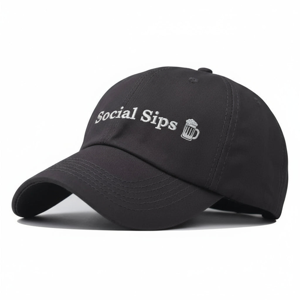 The Social Sips "Buckle Hat"