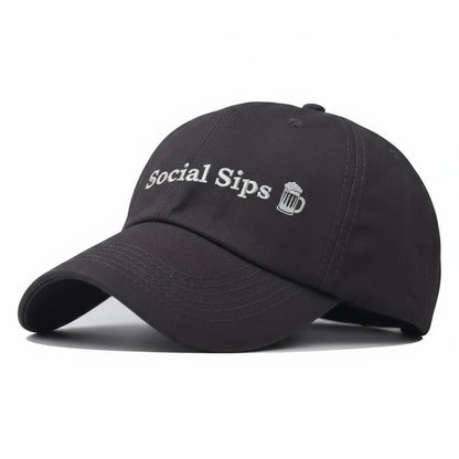 The Social Sips "Buckle Hat"