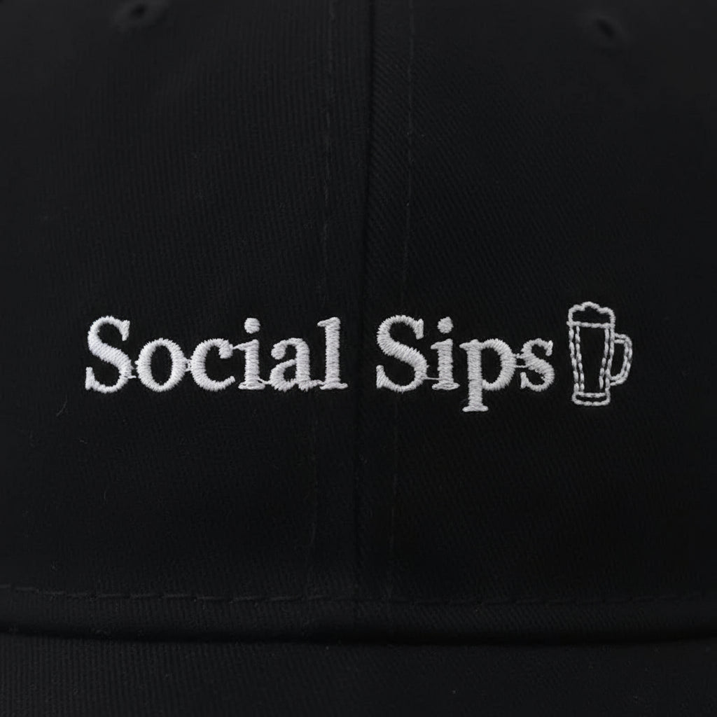 The Social Sips "Buckle Hat"