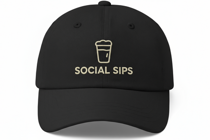 The Social Sips "Top Me Off" Buckle Hat