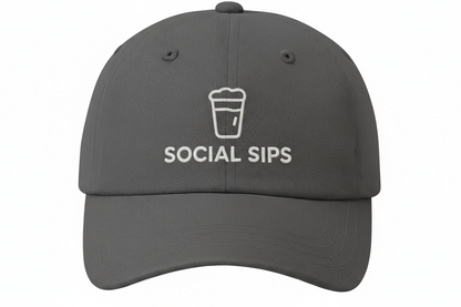 The Social Sips "Top Me Off" Buckle Hat